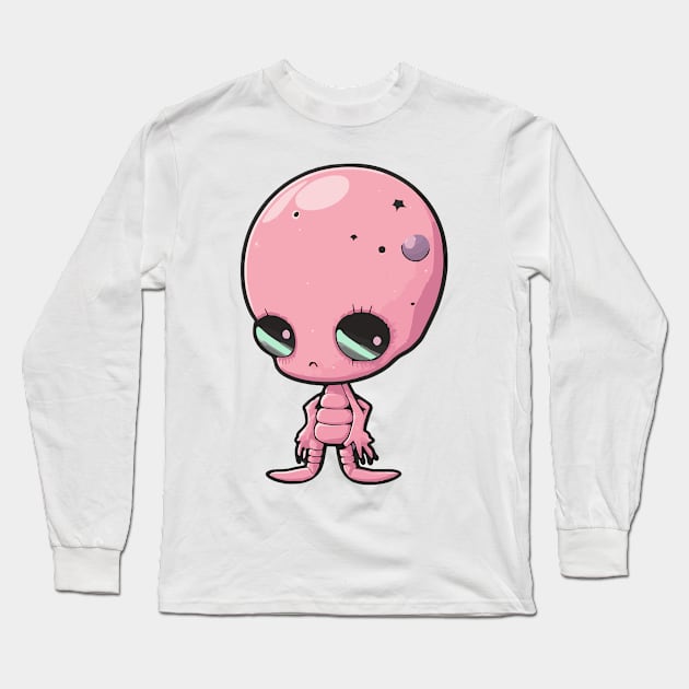 Alien Long Sleeve T-Shirt by pxdg